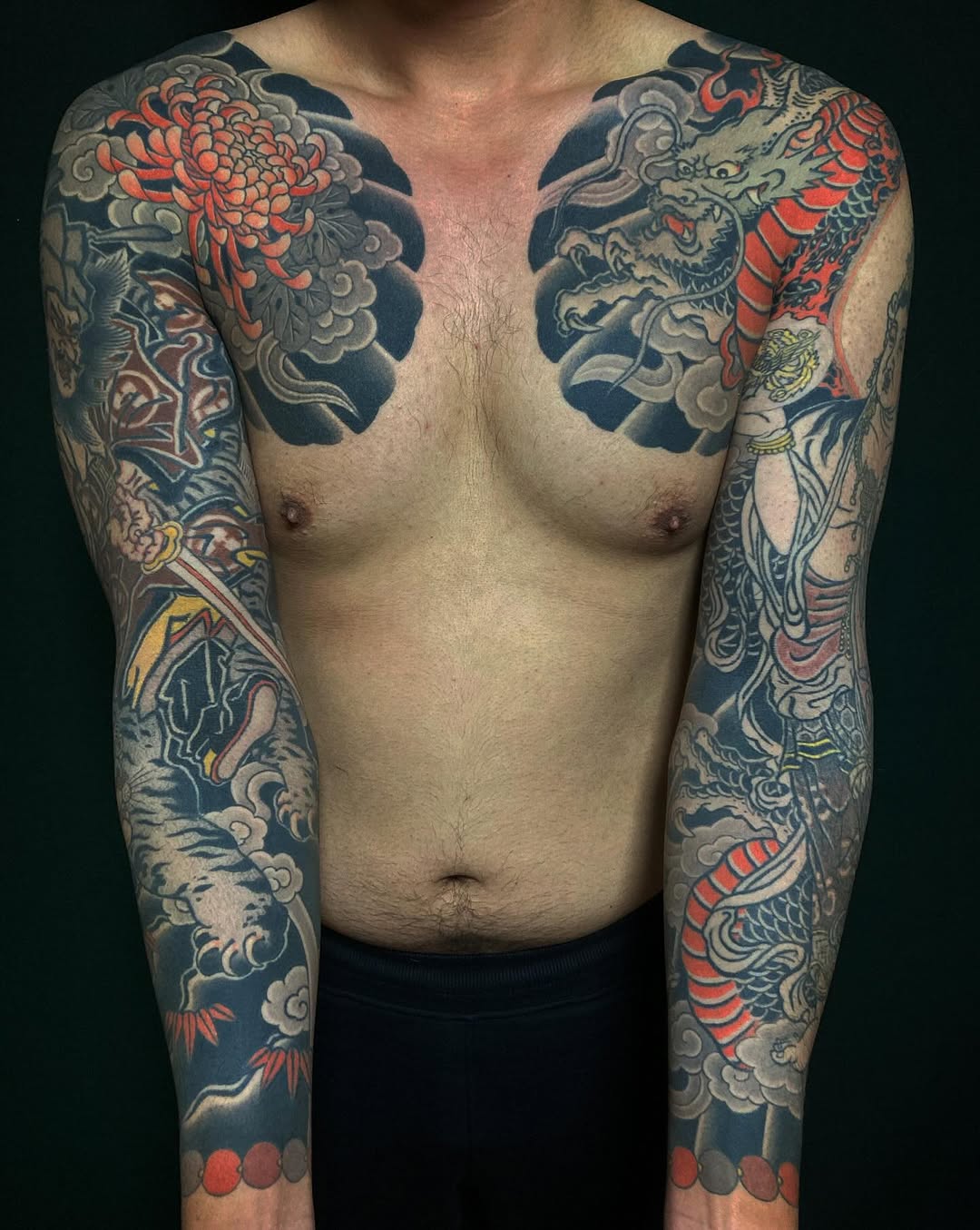 Japanese tattoo by Akitsu Tomo