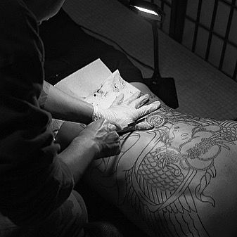 Japanese tattoo by Akitsu Tomo