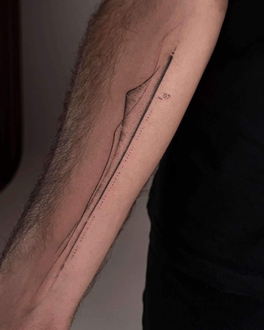 Minimalistic tattoo by Juliakay