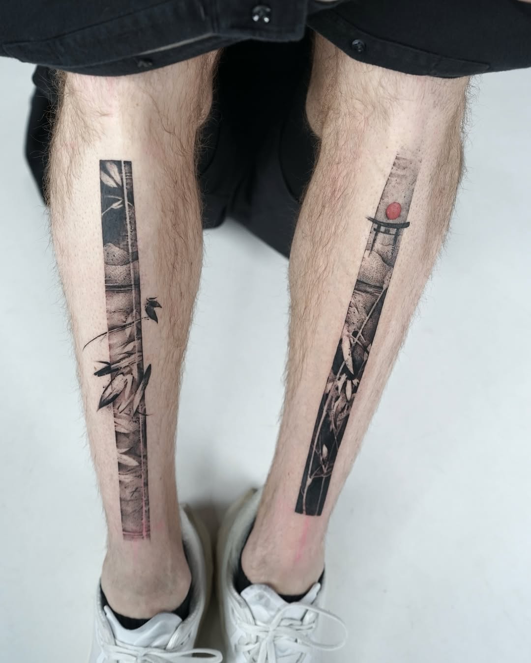 Minimalistic tattoo by Juliakay