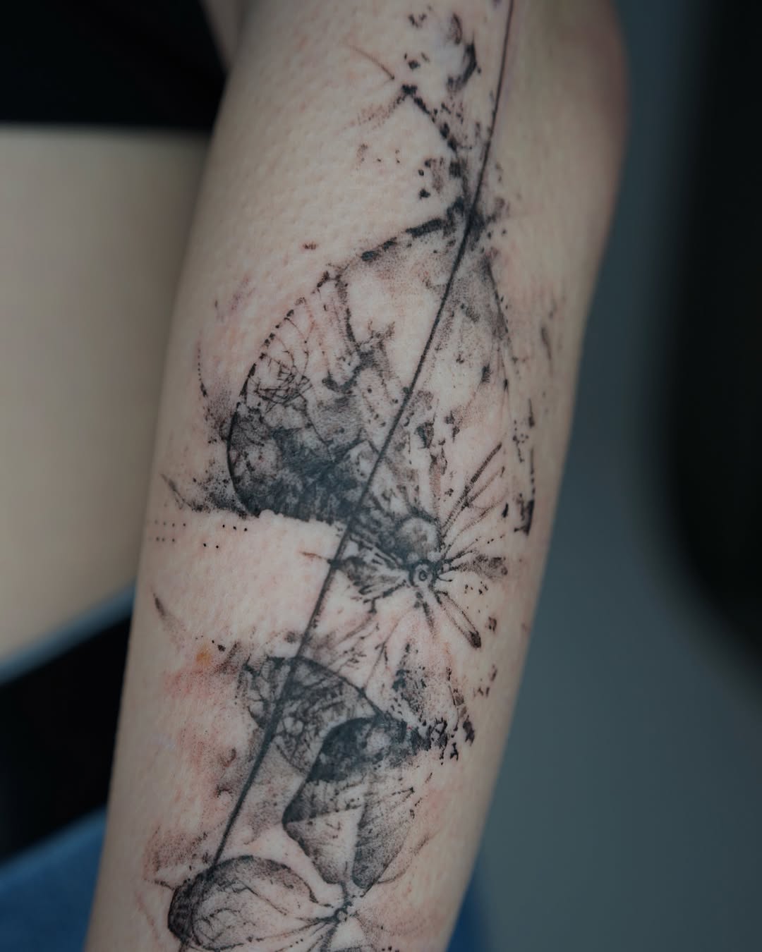 Minimalistic tattoo by Juliakay