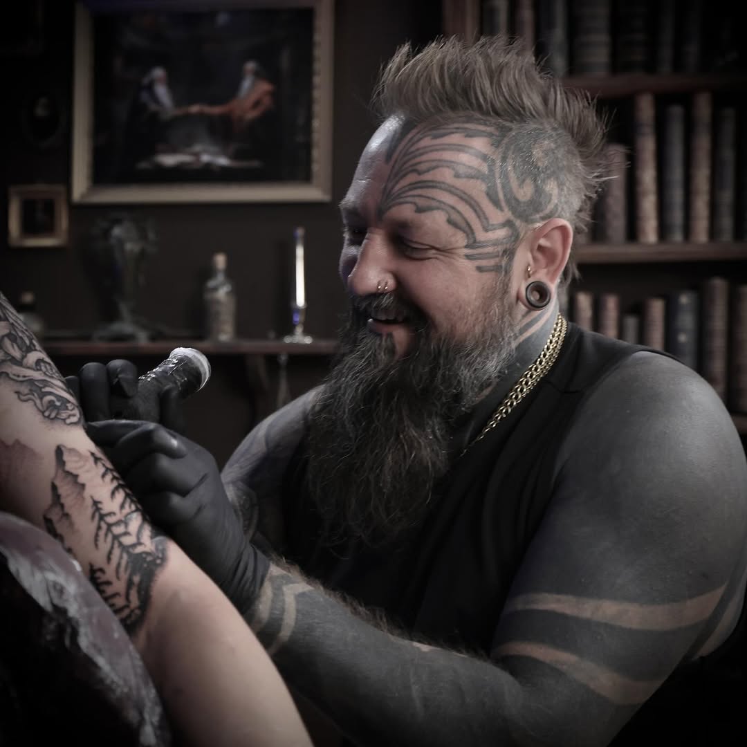 Nomadic tattoo by Ash Harrison