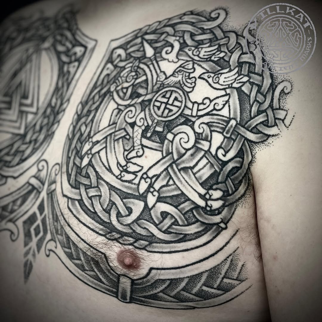 Nomadic tattoo by Ash Harrison