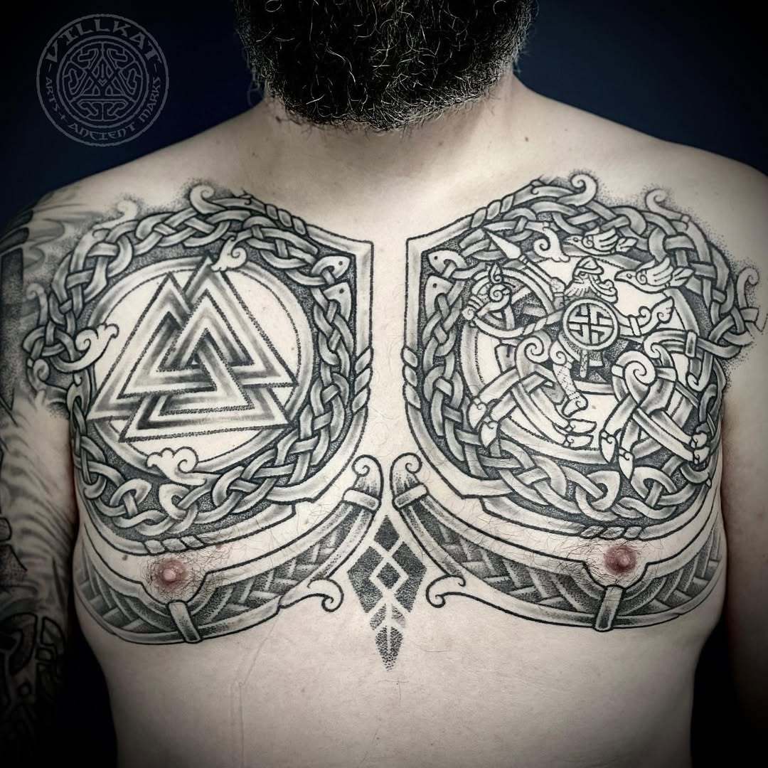 Nomadic tattoo by Ash Harrison