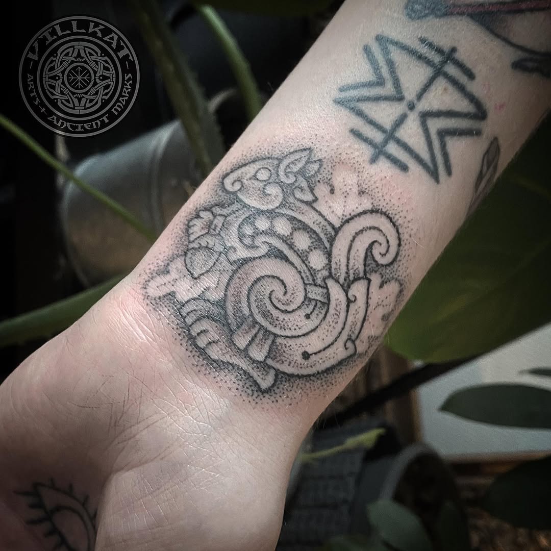 Nomadic tattoo by Ash Harrison