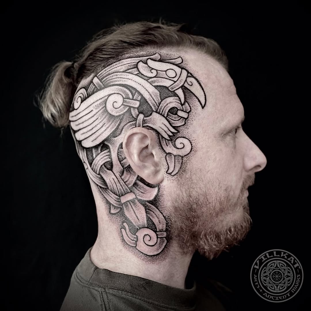Nomadic tattoo by Ash Harrison