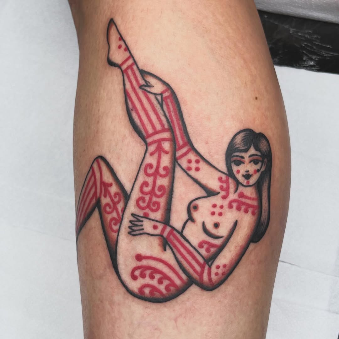 Ornamental tattoo by Cloditta