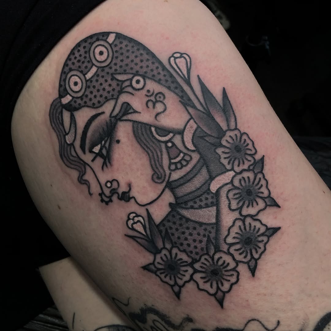 Ornamental tattoo by Cloditta