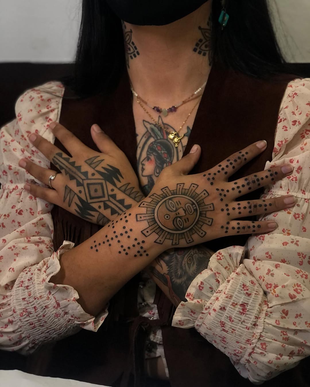 Ornamental tattoo by Cloditta