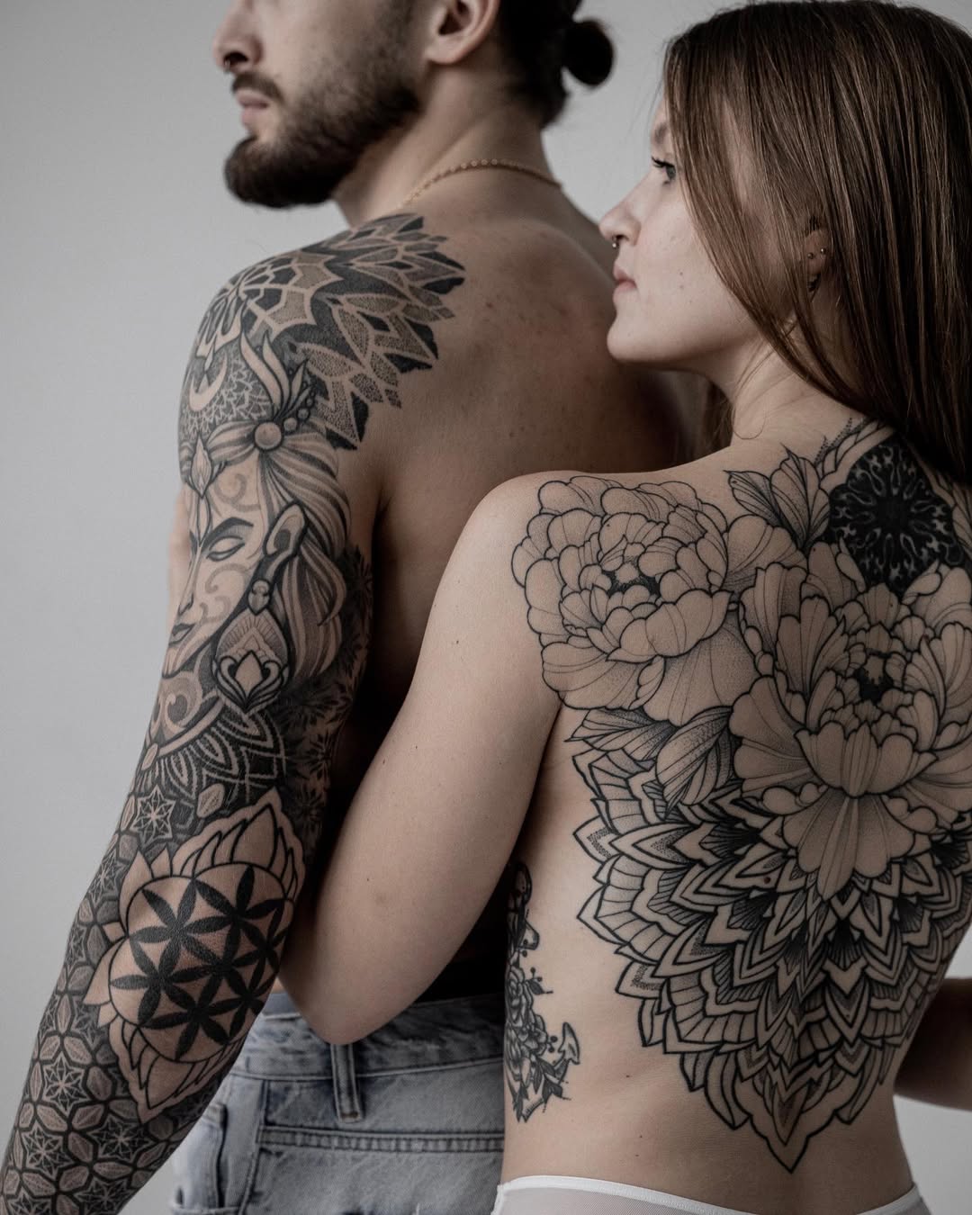 Ornamental tattoo by Pallada