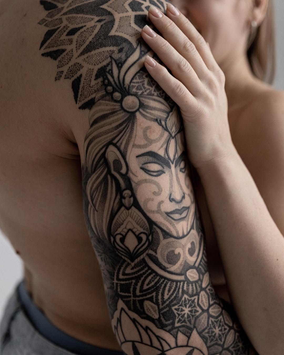 Ornamental tattoo by Pallada
