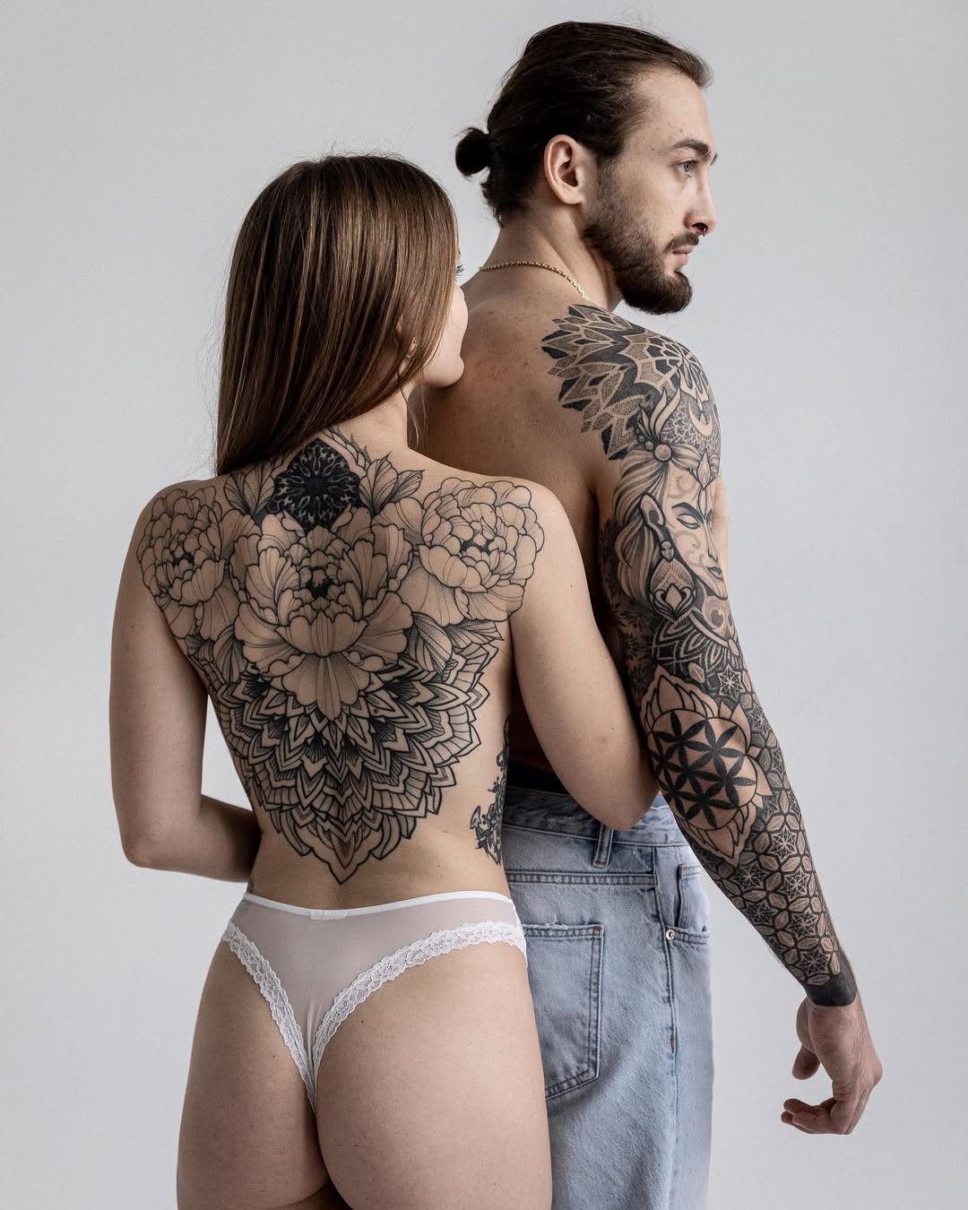 Ornamental tattoo by Pallada