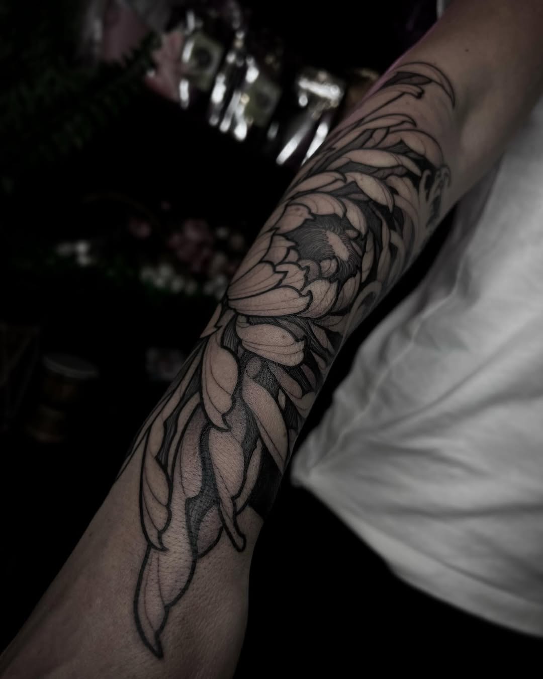 Ornamental tattoo by Pallada