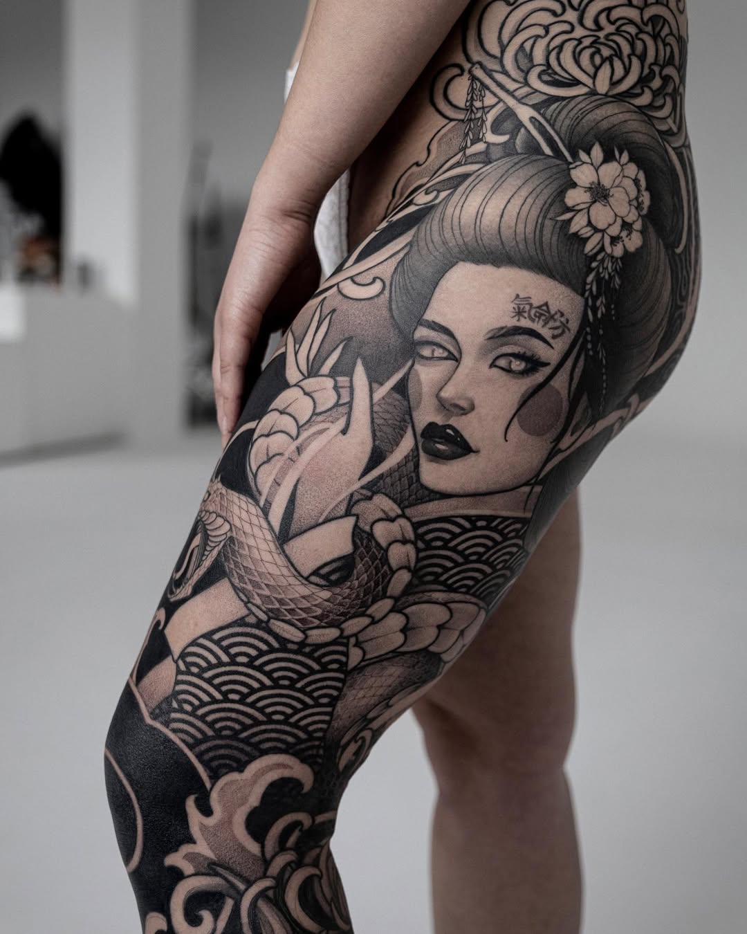 Ornamental tattoo by Pallada