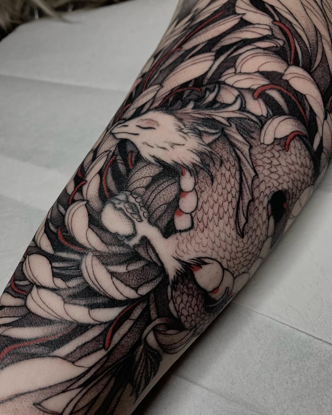 Ornamental tattoo by Pallada
