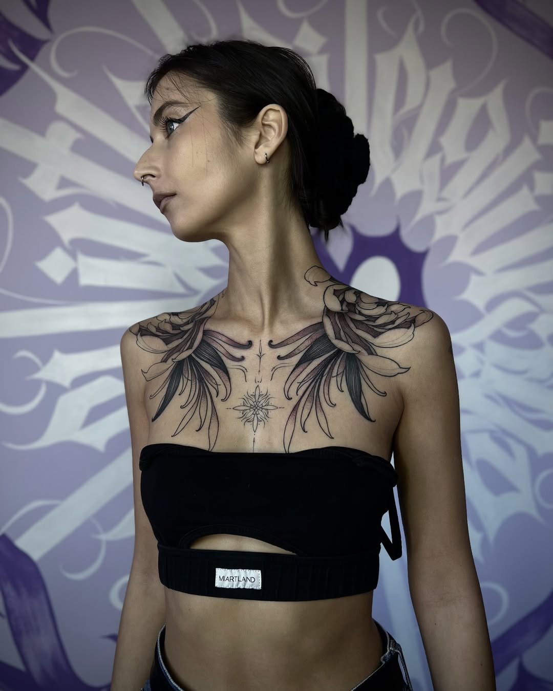 Ornamental tattoo by Pallada