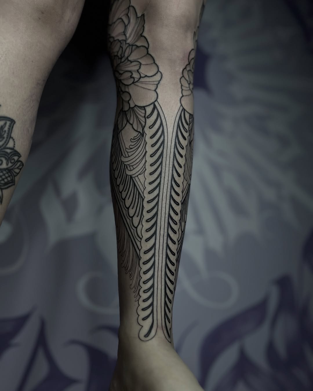 Ornamental tattoo by Pallada