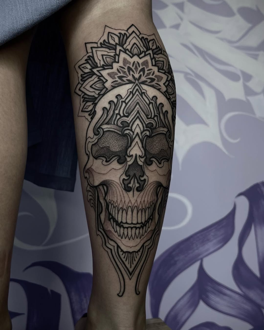 Ornamental tattoo by Pallada