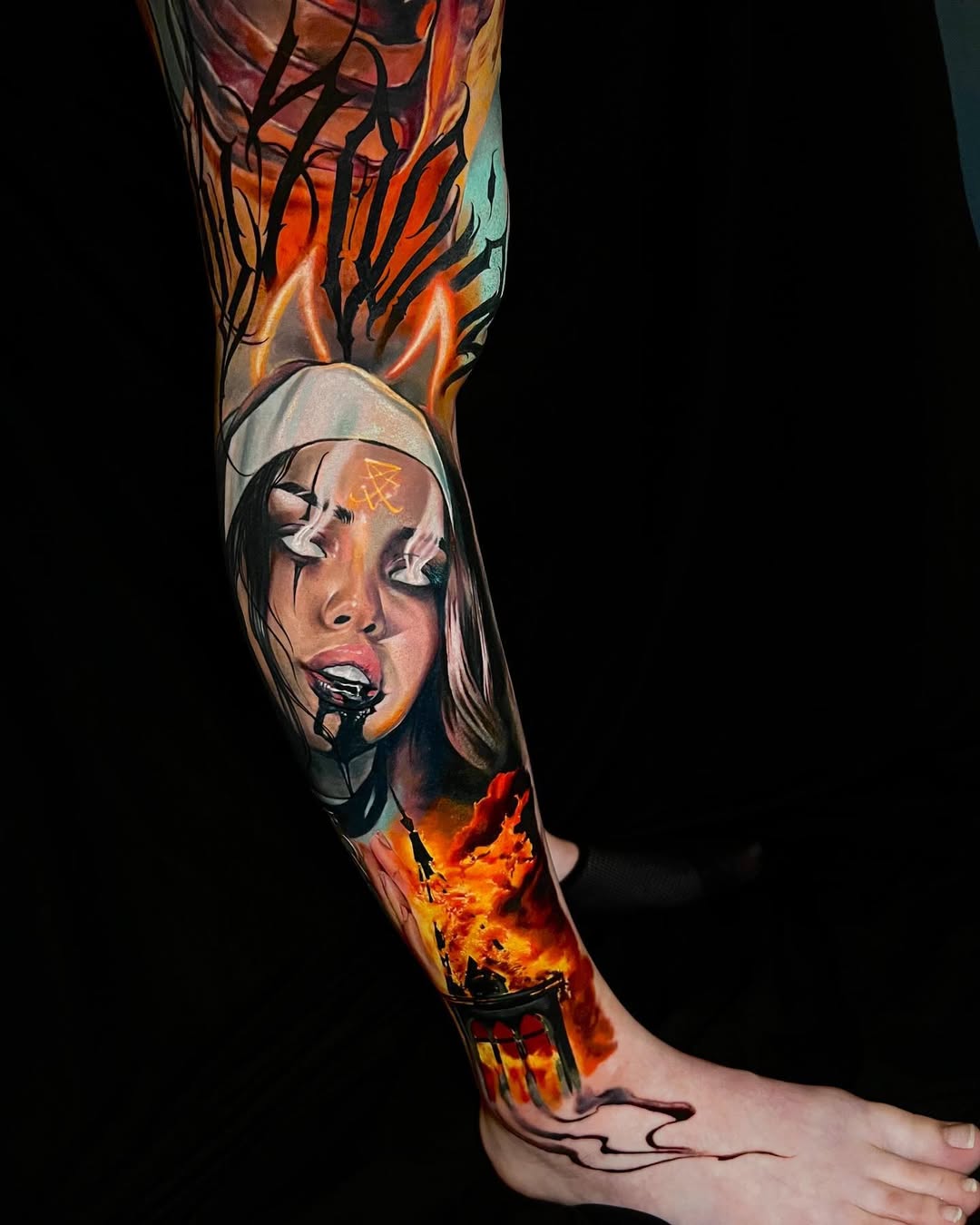 Realism tattoo by Mira Paramonova
