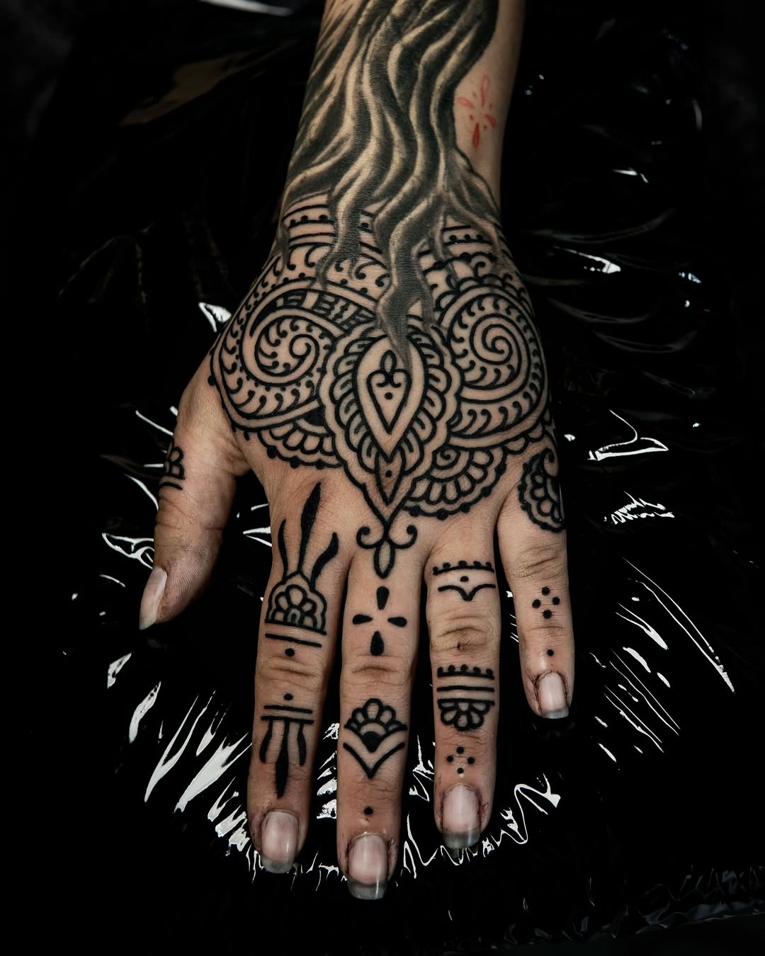Traditional tattoo by Alberto Balboa
