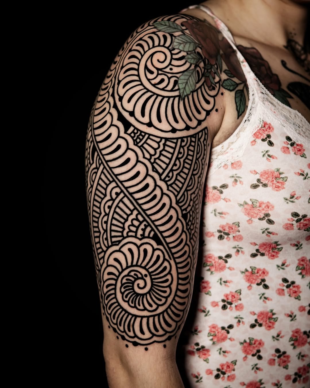Traditional tattoo by Alberto Balboa