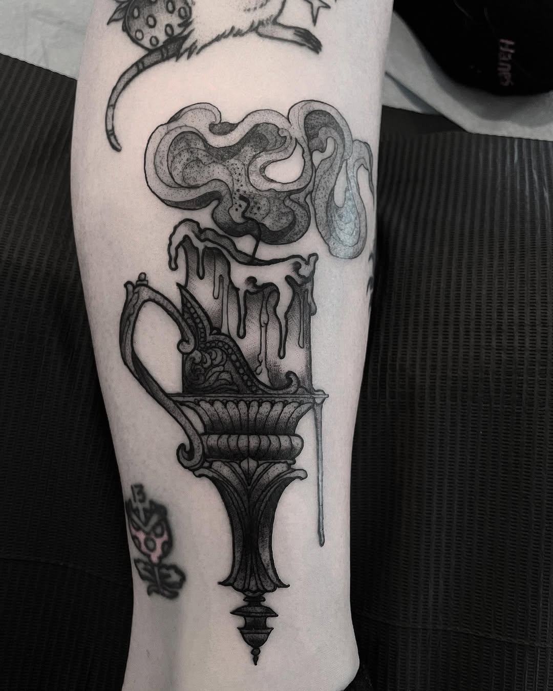 Traditional tattoo by Niculin Gross
