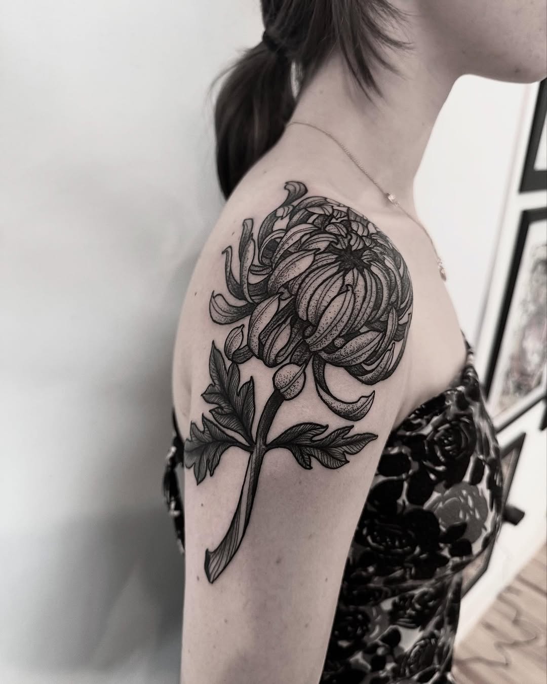 Traditional tattoo by Niculin Gross
