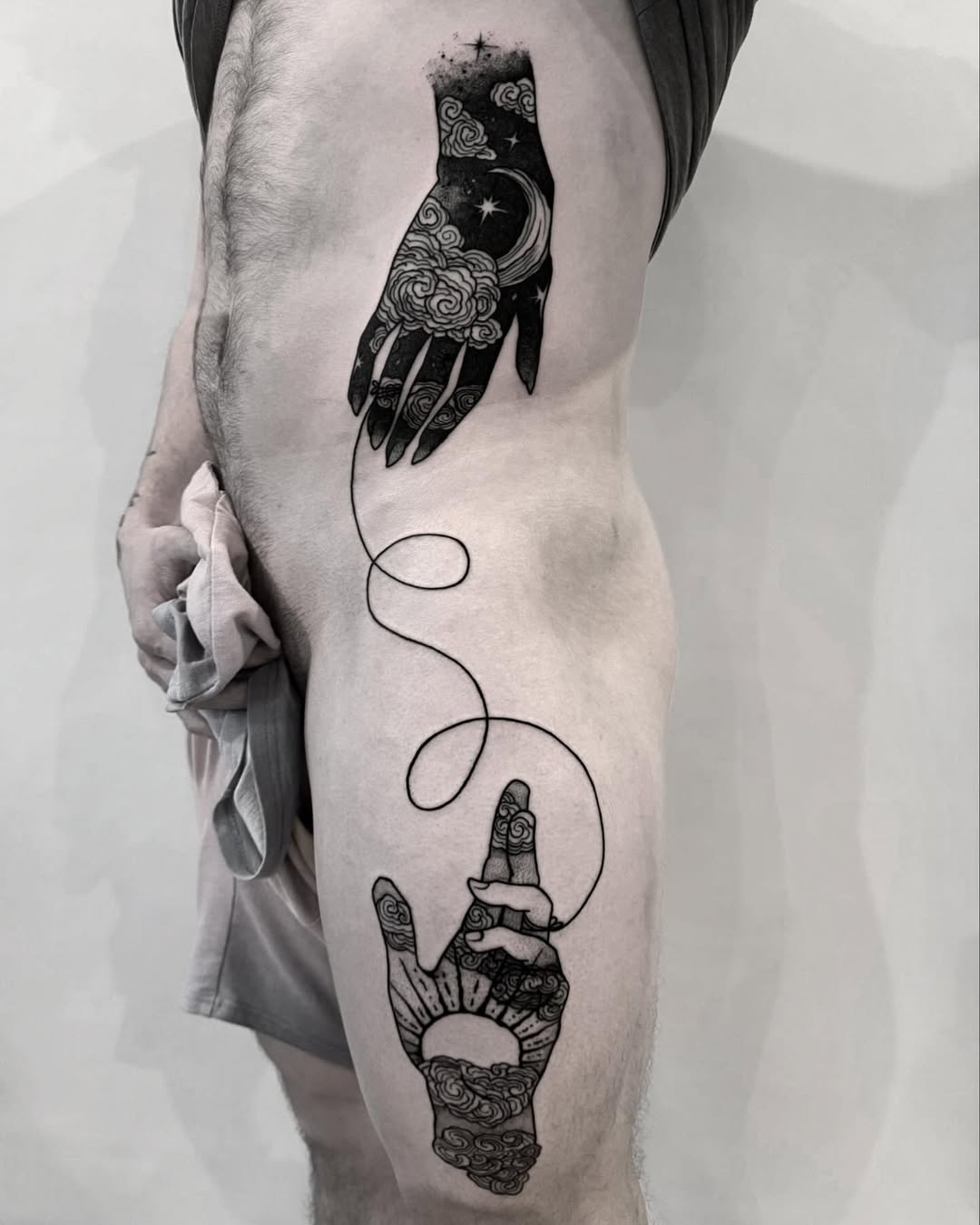 Traditional tattoo by Niculin Gross