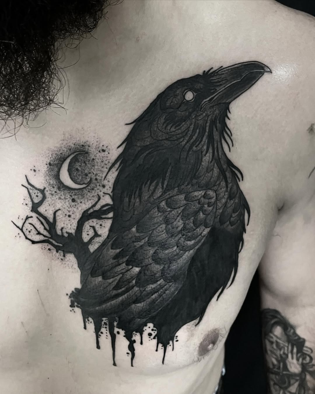 Traditional tattoo by Niculin Gross