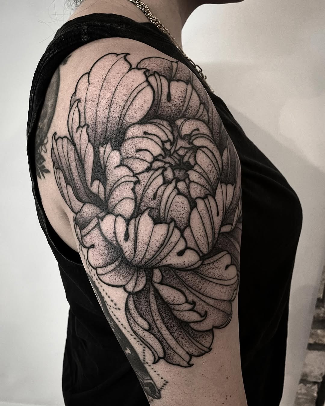 Traditional tattoo by Niculin Gross
