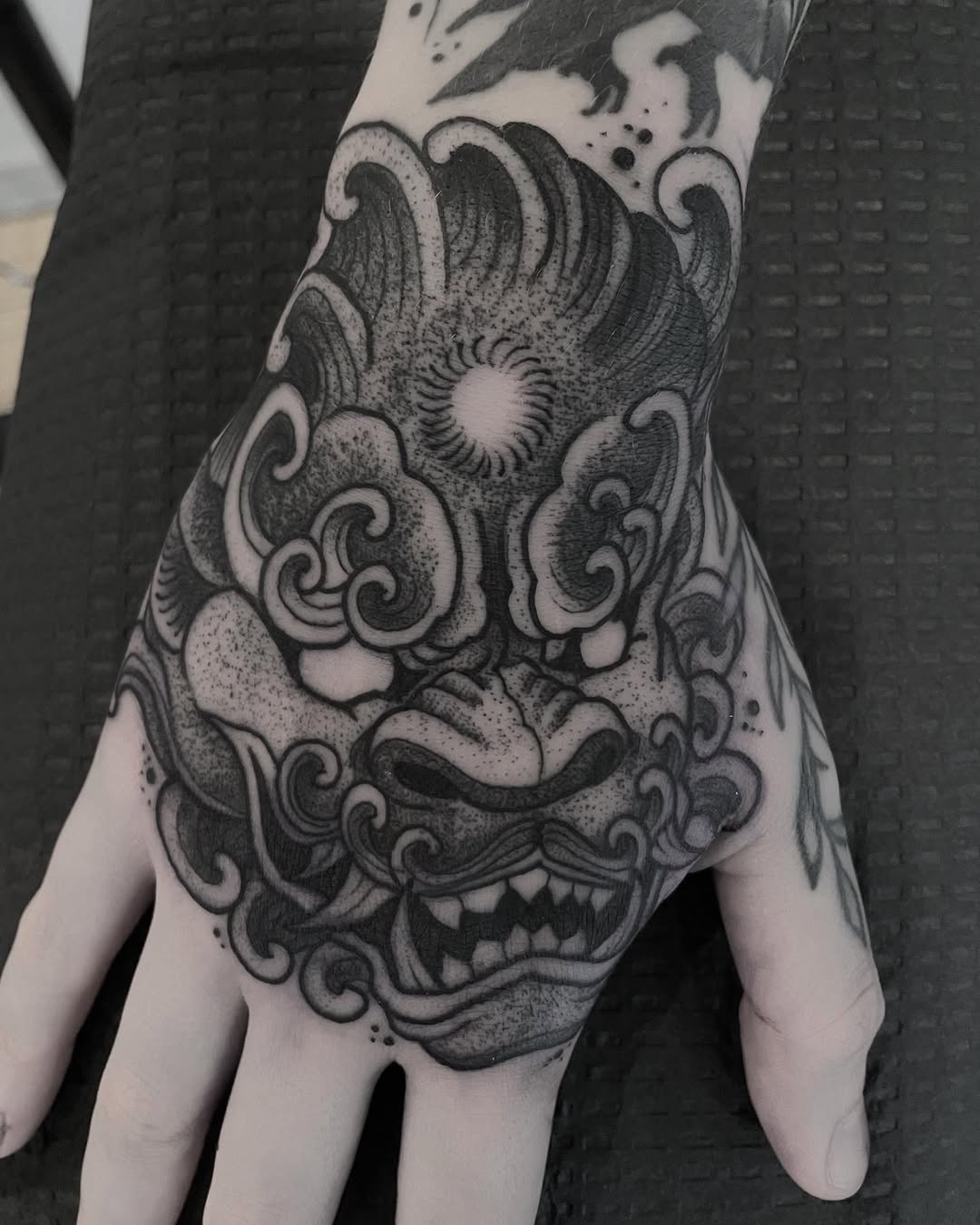 Traditional tattoo by Niculin Gross