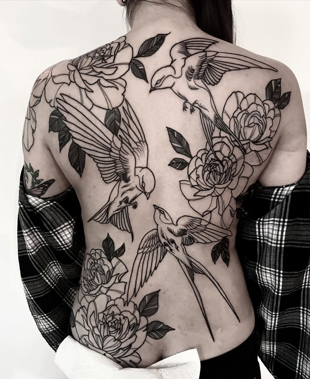 Traditional tattoo by Niculin Gross