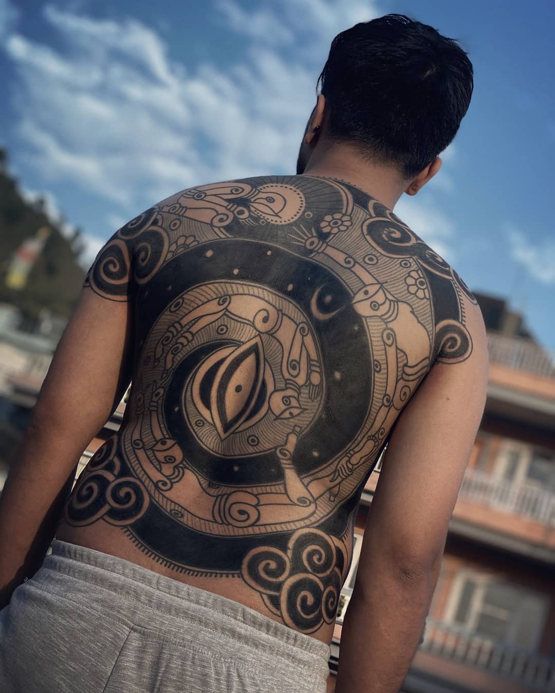 Traditional tattoo by YOGI