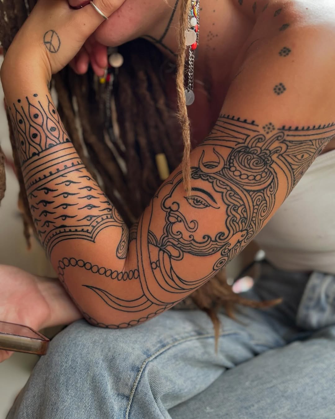 Traditional tattoo by YOGI