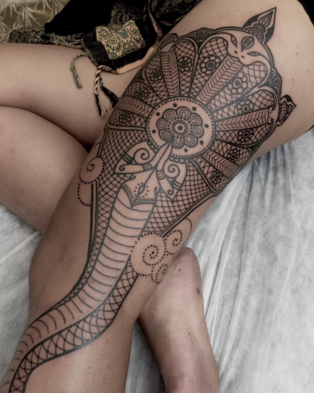 Traditional tattoo by YOGI