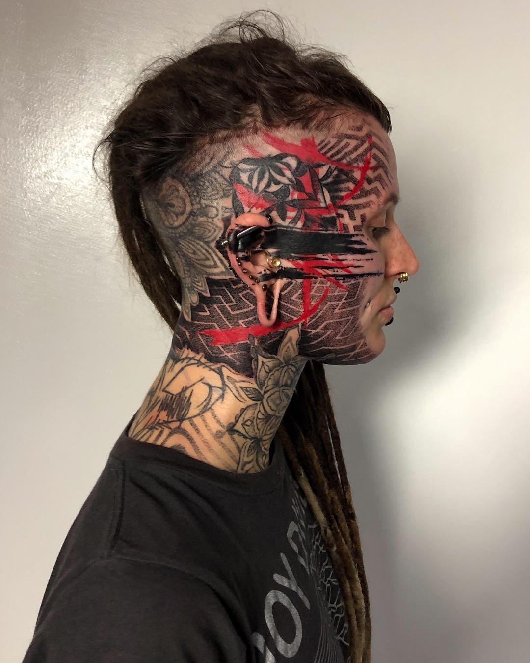 Trash Polka tattoo by Guido