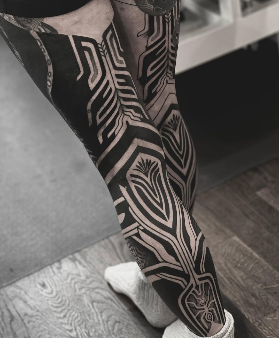Tribal tattoo by Romeo