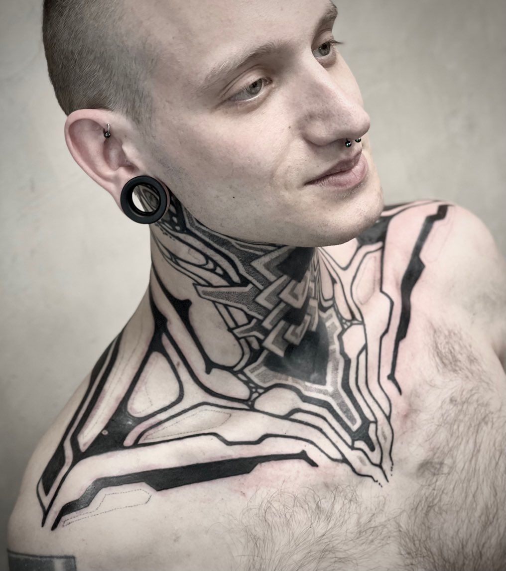Tribal tattoo by Romeo