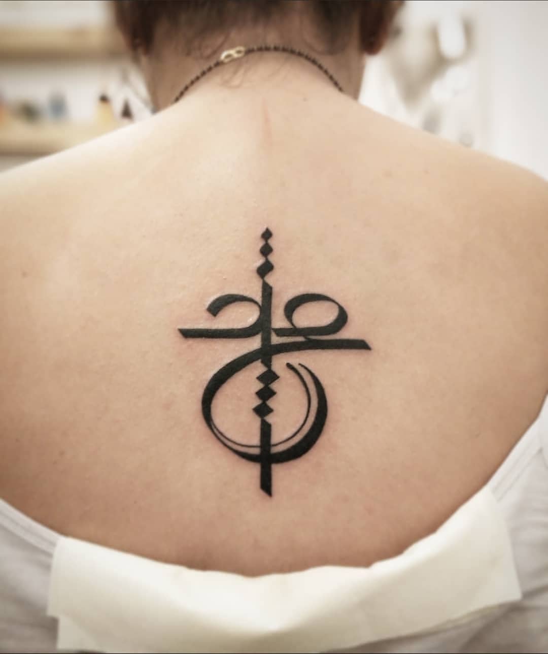 Typography tattoo by Manish Kadam