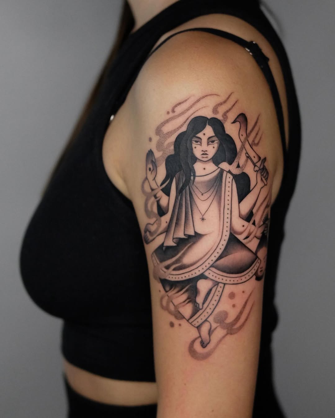 Unique style tattoo by Nikakun