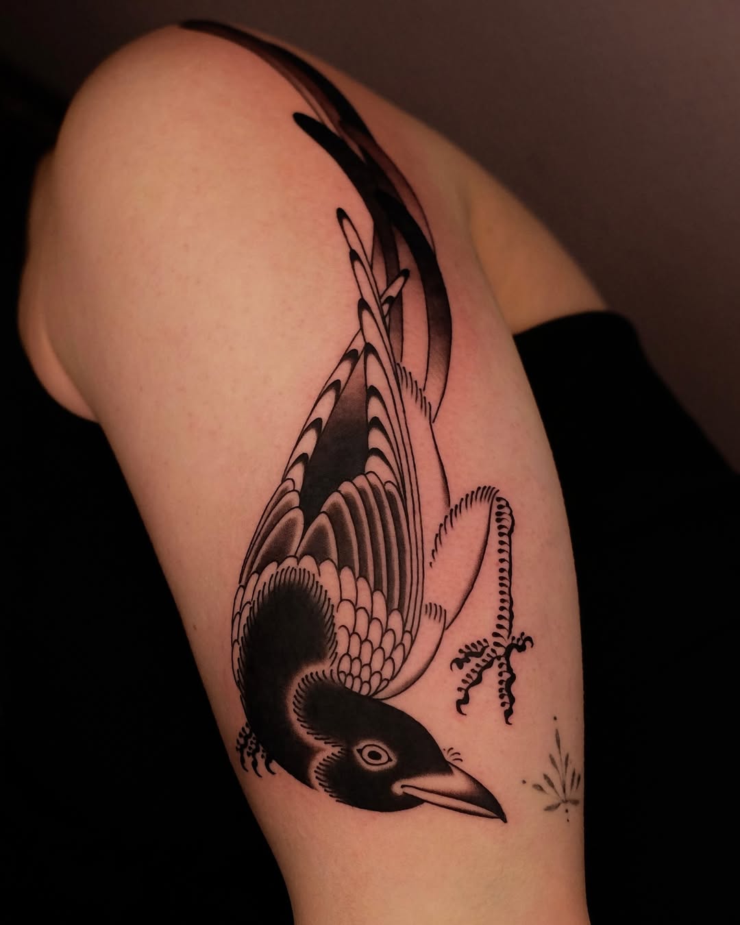 Unique style tattoo by Nikakun