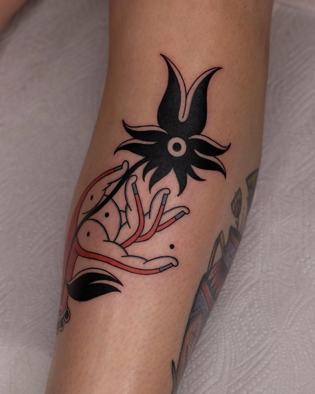 Unique style tattoo by Nikakun
