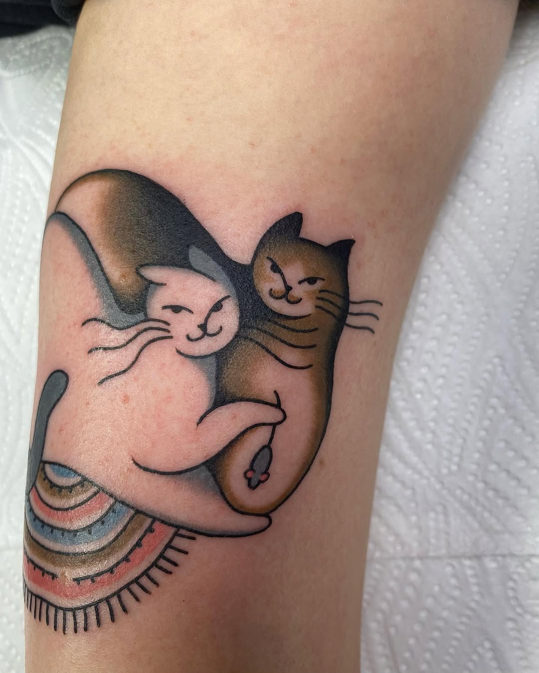 Unique style tattoo by Nikakun