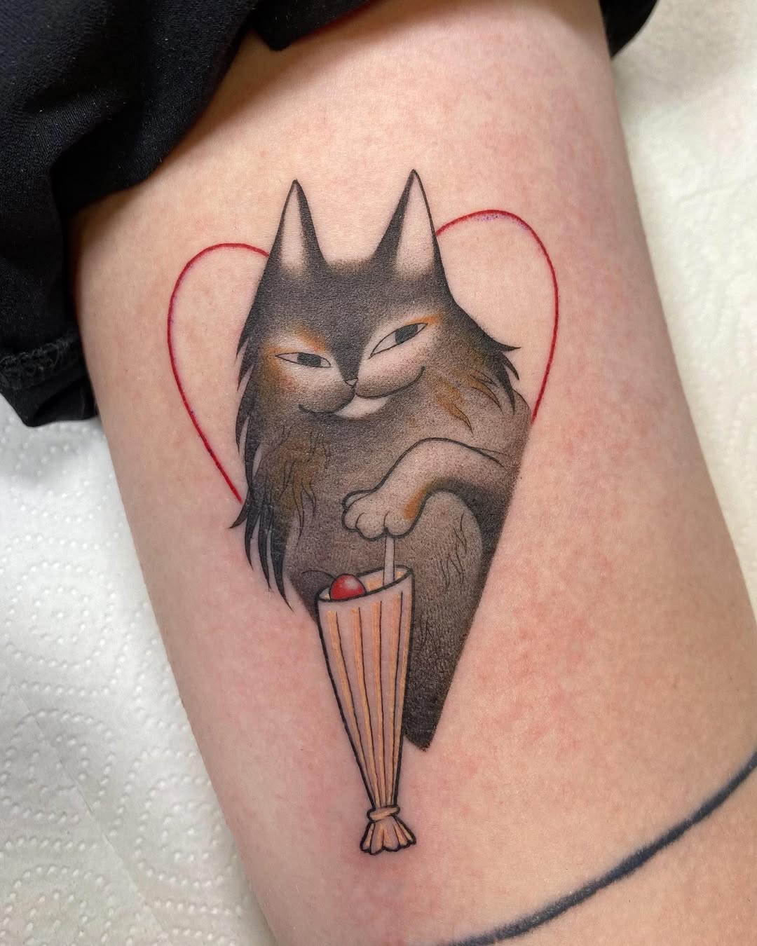 Unique style tattoo by Nikakun