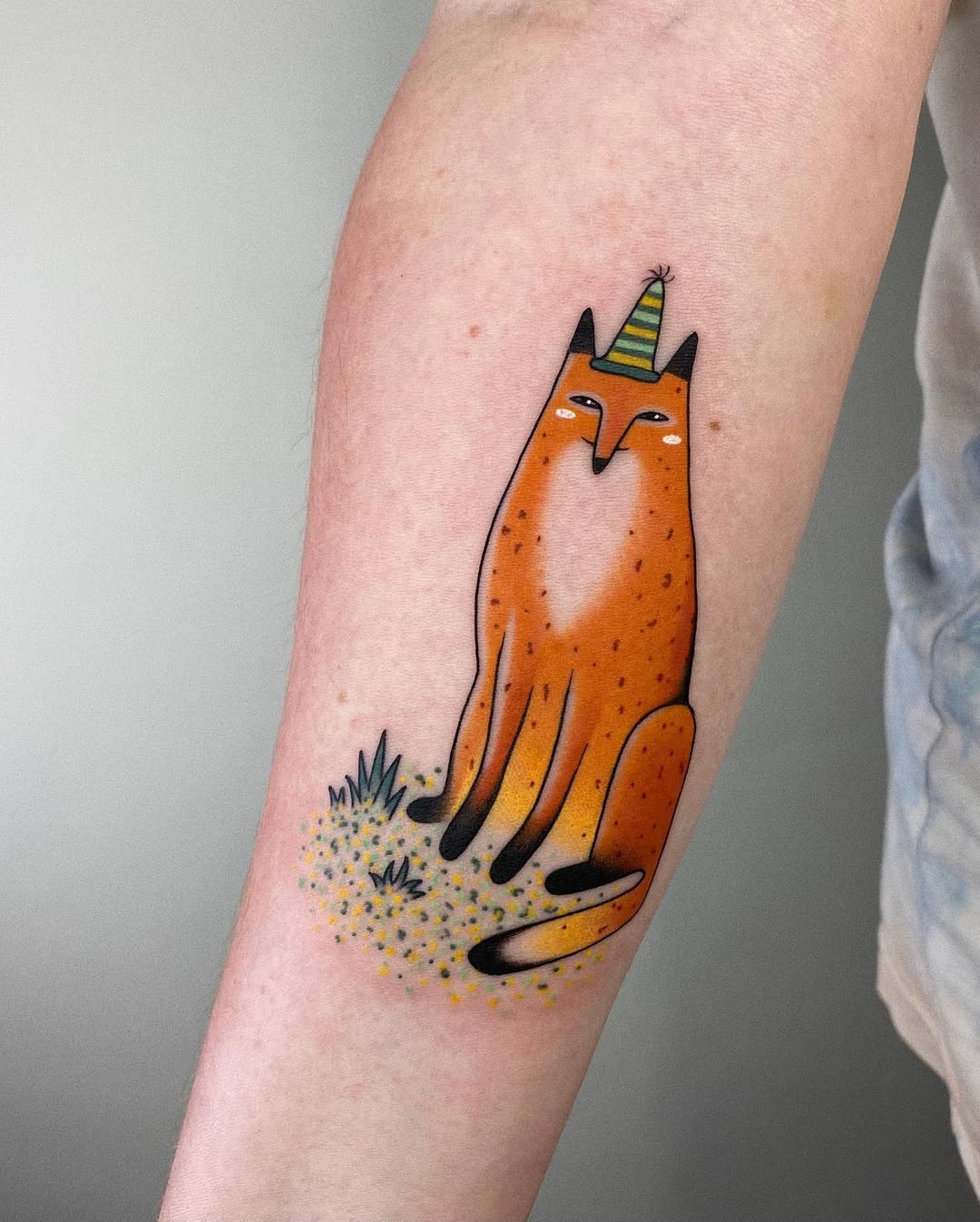 Unique style tattoo by Nikakun