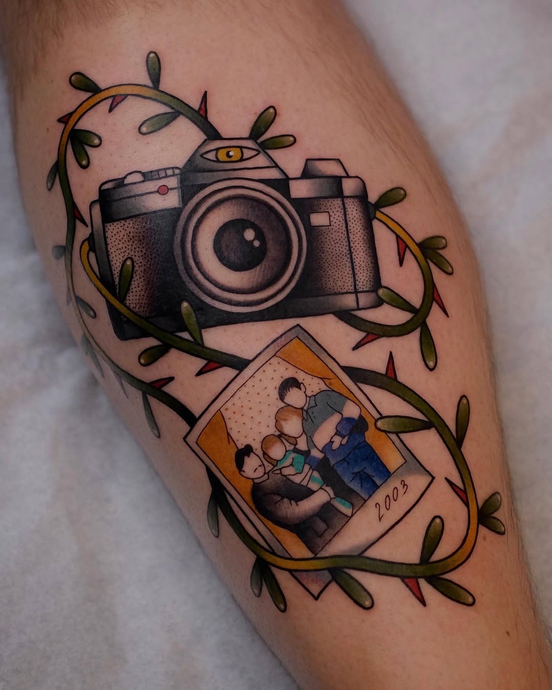 Unique style tattoo by Nikakun