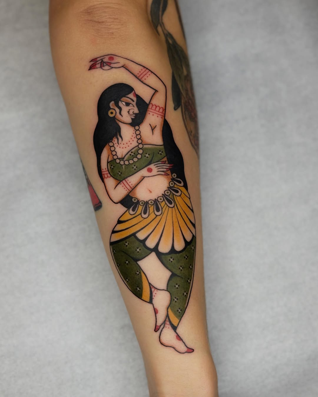 Unique style tattoo by Nikakun