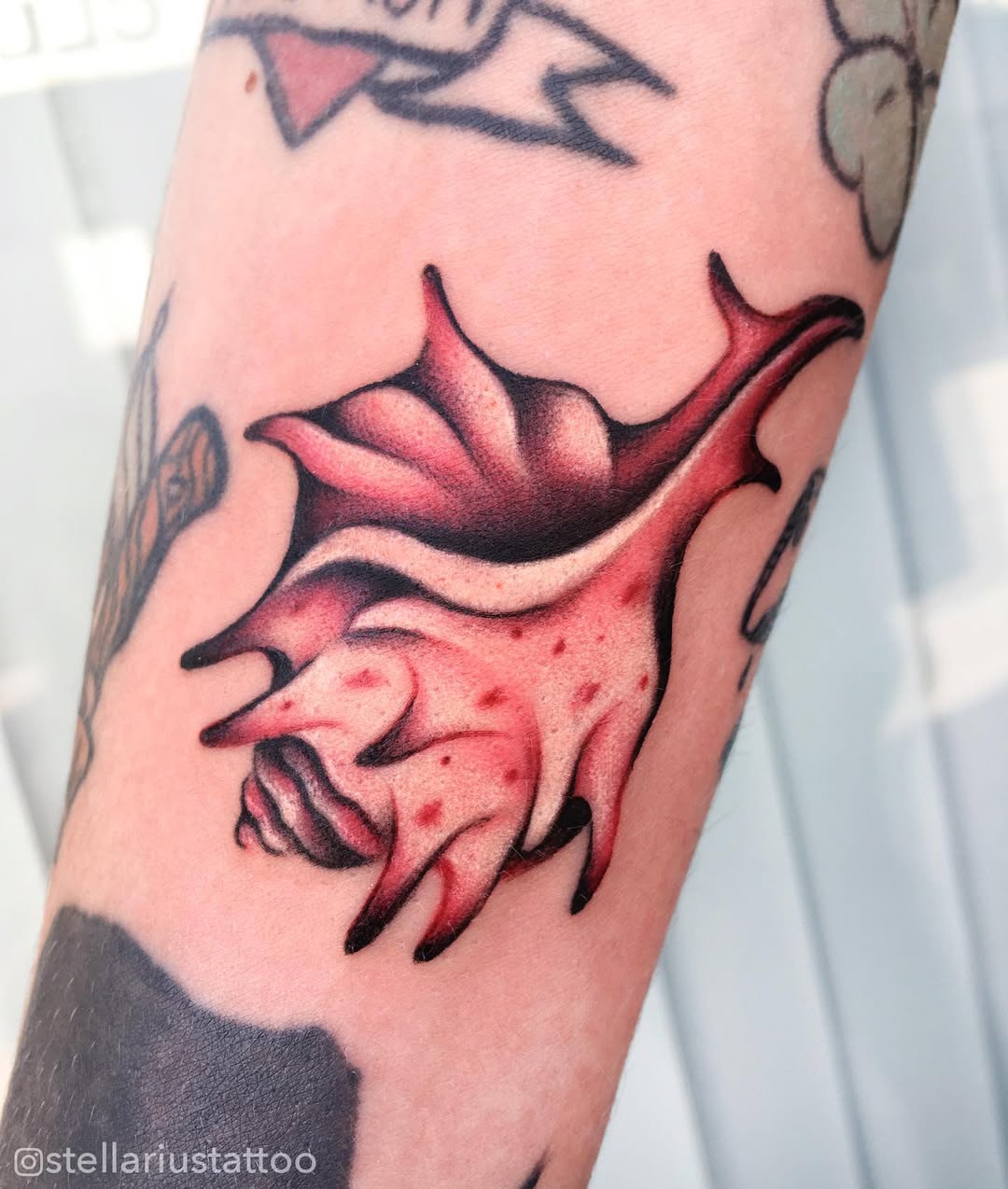 Unique style tattoo by Stella