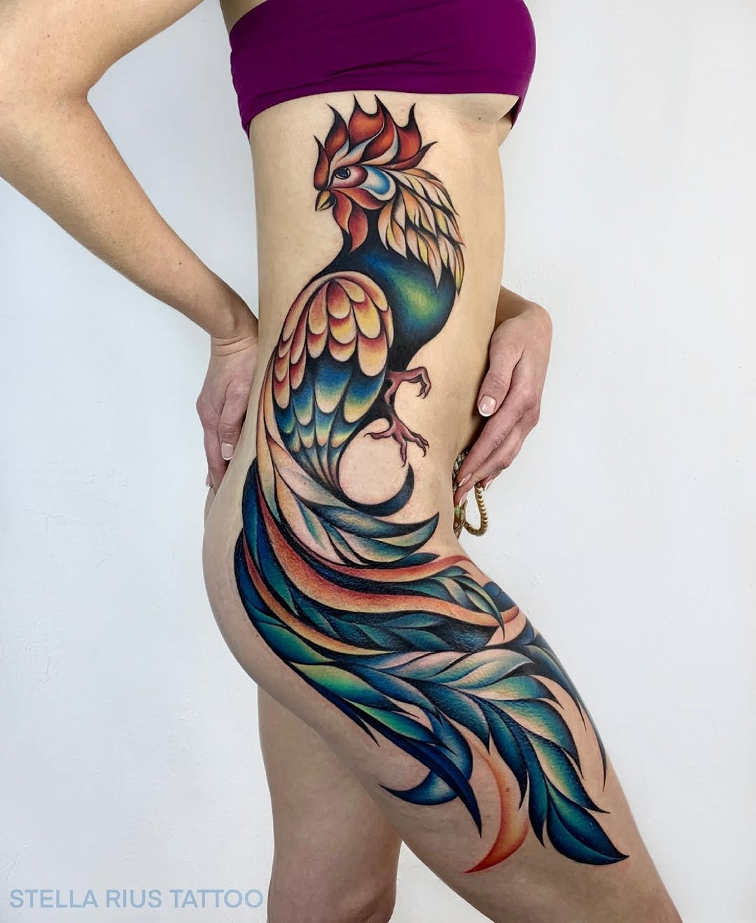 Unique style tattoo by Stella