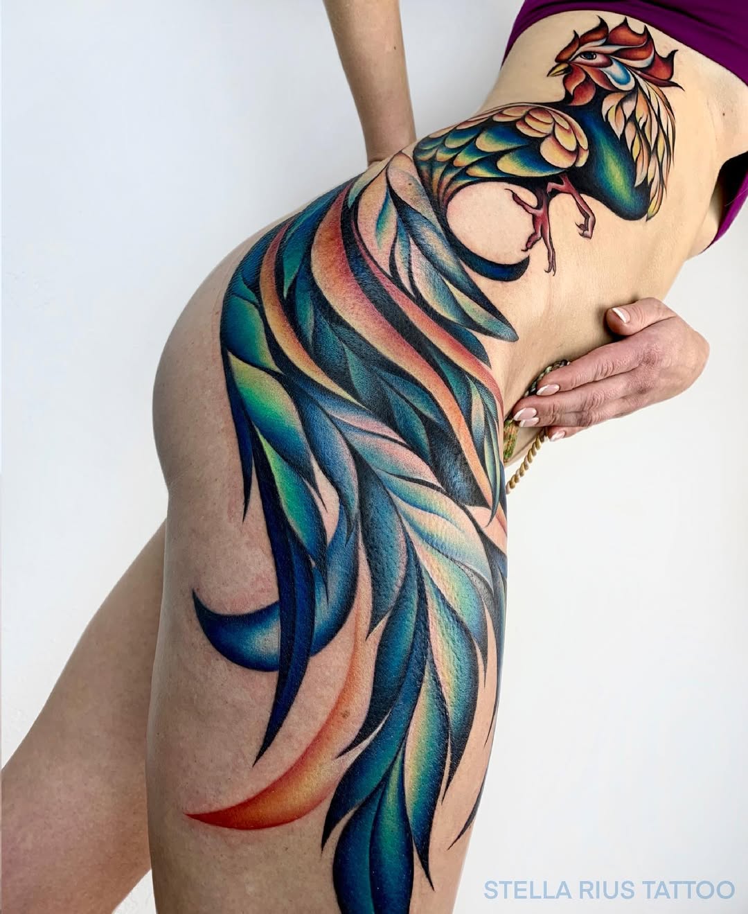 Unique style tattoo by Stella